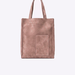 Bolsa Joana Sacola Couro Camurça | Rato