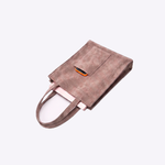 Bolsa Joana Sacola Couro Camurça | Rato