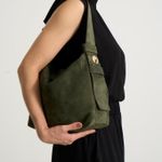 Bolsa Victoria Couro Camurça | Choco