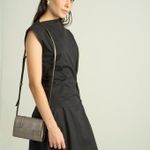 Bolsa Nara Couro | Prata Velho