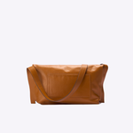 Bolsa Denise Carteiro Couro Camurça Tressê Tela | Havana, Caramelo