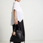 Bolsa Marcela Couro | Ash, Preto
