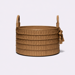 Cesto Paraty Couro Tressê Indochina Croco | Toffee