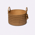 Cesto Paraty Couro Tressê Indochina Croco | Toffee