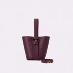 Bolsa Victoria Bucket Couro | Açaí