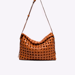 Bolsa Martha Couro Tressê Nó | Whisky