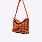 Bolsa Martha Couro Tressê Nó | Whisky