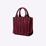 Bolsa Mini Malta Couro | Burgandy