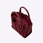 Bolsa Mini Malta Couro | Burgandy