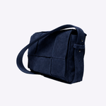 Bolsa Viviane Couro Camurça | Marinho