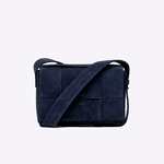 Bolsa Viviane Couro Camurça | Marinho
