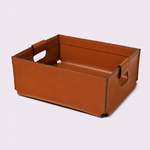 Cesto Organizador 35x28x20h | Conhaque