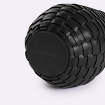 Vaso de Couro Tondo 10x25h | Preto