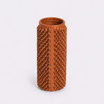 Vaso Ouriço Couro e Vidro 12x24h | Whisky