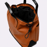Bolsa Louise Couro | Caramelo, Preto