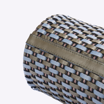 Vaso Couro Tessere 20x13 | Militar, Indigo, Tempestade