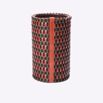 Vaso Couro Tessere 25x13 | Carrot, Militar, Nutella