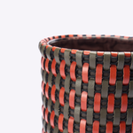 Vaso Couro Tessere 25x13 | Carrot, Militar, Nutella