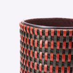 Vaso Couro Tessere 30x19 | Carrot, Militar, Nutella