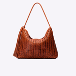 Bolsa Riva Couro Tressê | Tan