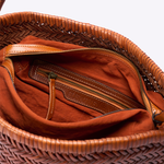 Bolsa Mahi Couro Tressê | Tan