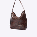 Bolsa Mahi Couro Tressê | Café