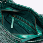 Bolsa Mahi Couro Tressê | Verde