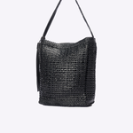 Bolsa Arya Couro Tressê | Preto