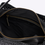 Bolsa Arya Couro Tressê | Preto