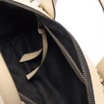 Bolsa Andy Cilindro Couro Tressê | Off White