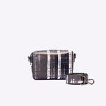 Bolsa Maya Pequena Couro | Off White, Preto