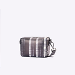Bolsa Maya Pequena Couro | Off White, Preto
