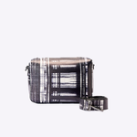 Bolsa Maya Grande Couro | Off White, Preto