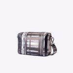 Bolsa Maya Grande Couro | Off White, Preto