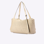 Bolsa Laura Couro Tressê | Off White