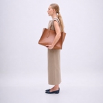 Bolsa Ursula Couro | Canela