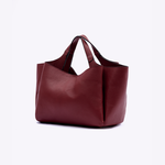 Bolsa Verena Couro | Cereja