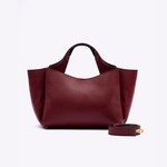 Bolsa Verena Couro | Cereja