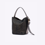 Bolsa Victoria Bucket Couro Brush Off | Bronze