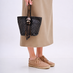 Bolsa Victoria Bucket Couro Brush Off | Bronze