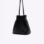 Bolsa Camille Couro e Camurça | Preto