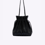 Bolsa Camille Couro e Camurça | Preto