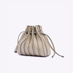 Bolsa Stephane Couro e Camurça | Off White