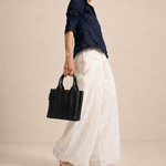 Bolsa Mini Malta Couro | Preto