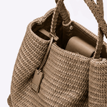 Bolsa Heritage Couro Tressê | Khaki