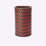 Vaso Couro Tessere 25x13 | Carrot, Militar, Nutella