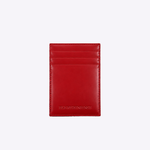 Porta Cartões Couro Relevo | Vermelho