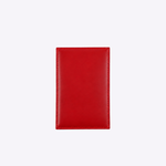 Porta Cartões Couro Relevo | Vermelho