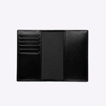 Porta Passaporte Couro | Preto
