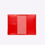 Porta Passaporte Couro | Vermelho